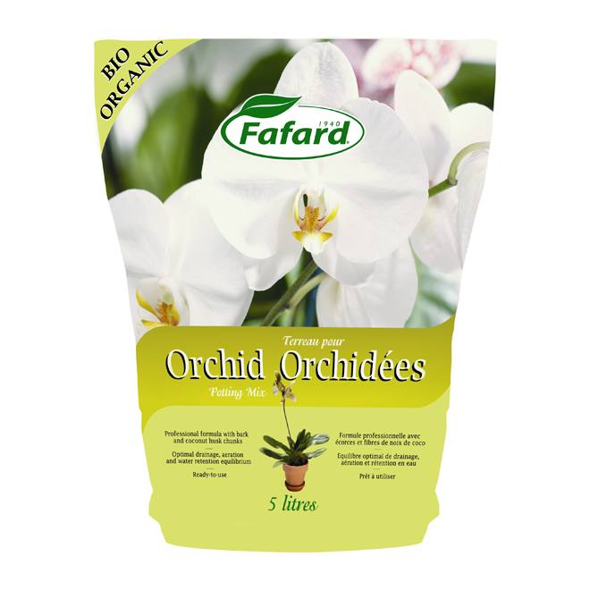 Terreau pour orchidées 5L  Jardins de la Passion - Boutique