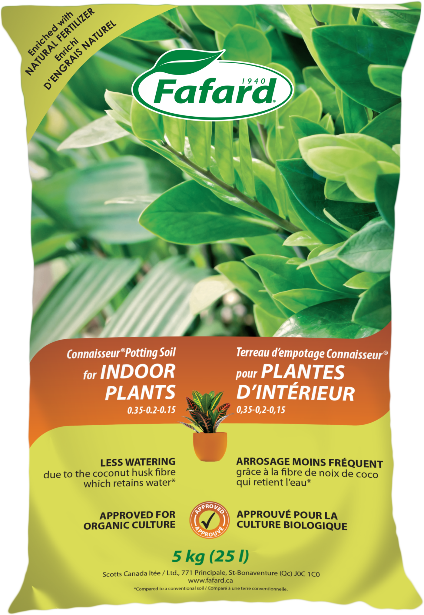 Terreau D Empotage Pour Plantes D Interieur Centre Jardin Vaudreuil Sur Le Lac Boutique Passion Jardins