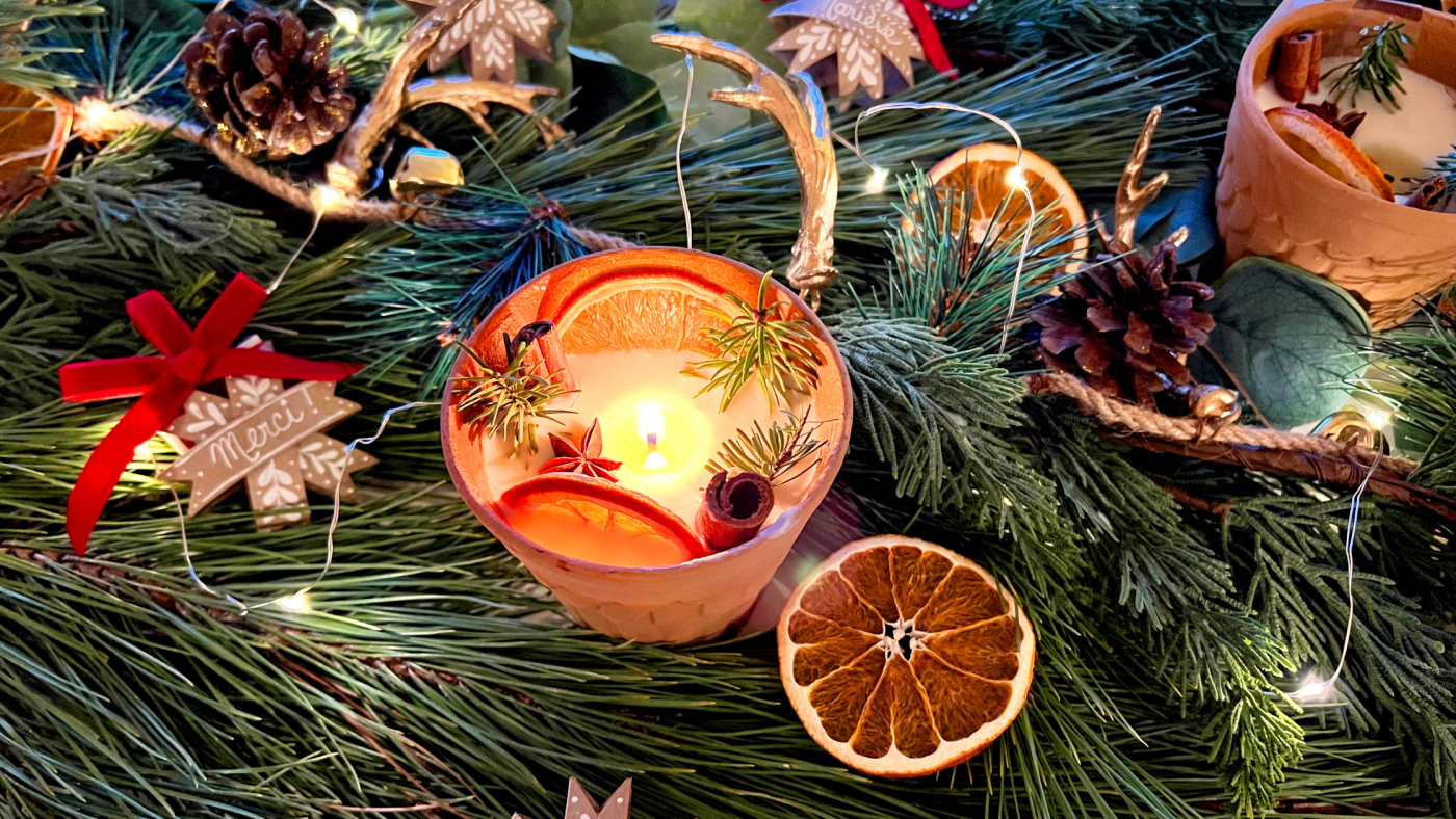 Des bougies pour créer l'atmosphère de Noël : inspirez-vous